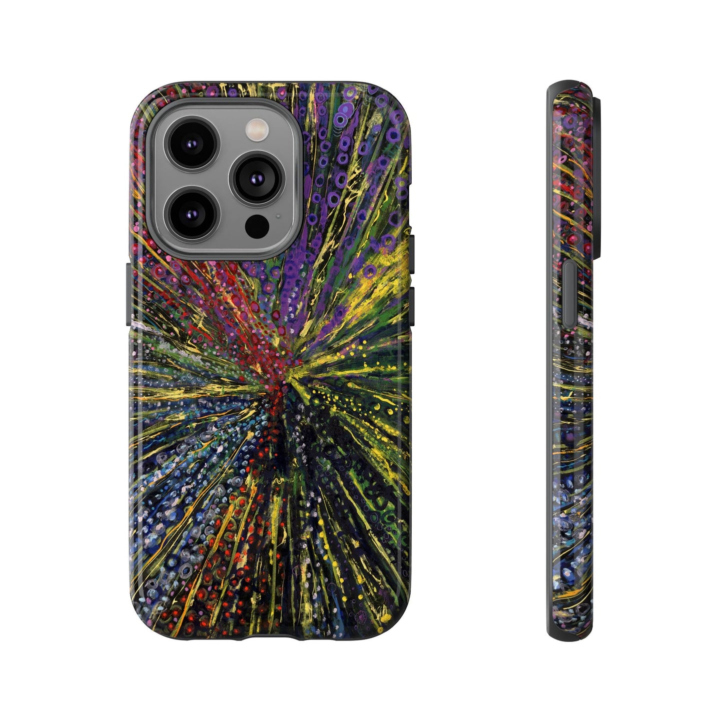 Stylish Abstract Phone Case for Trendsetters - The Last Dance Image