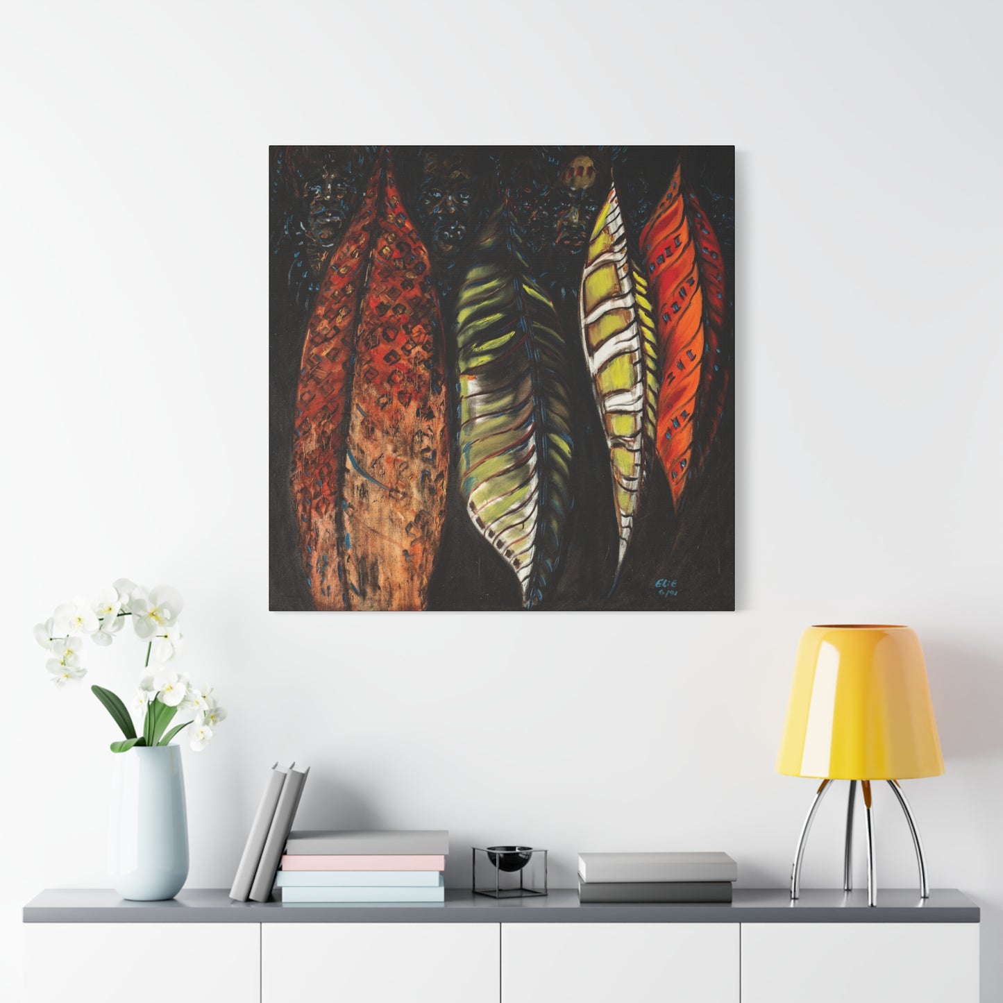 In The Shadows - Matte Canvas Print