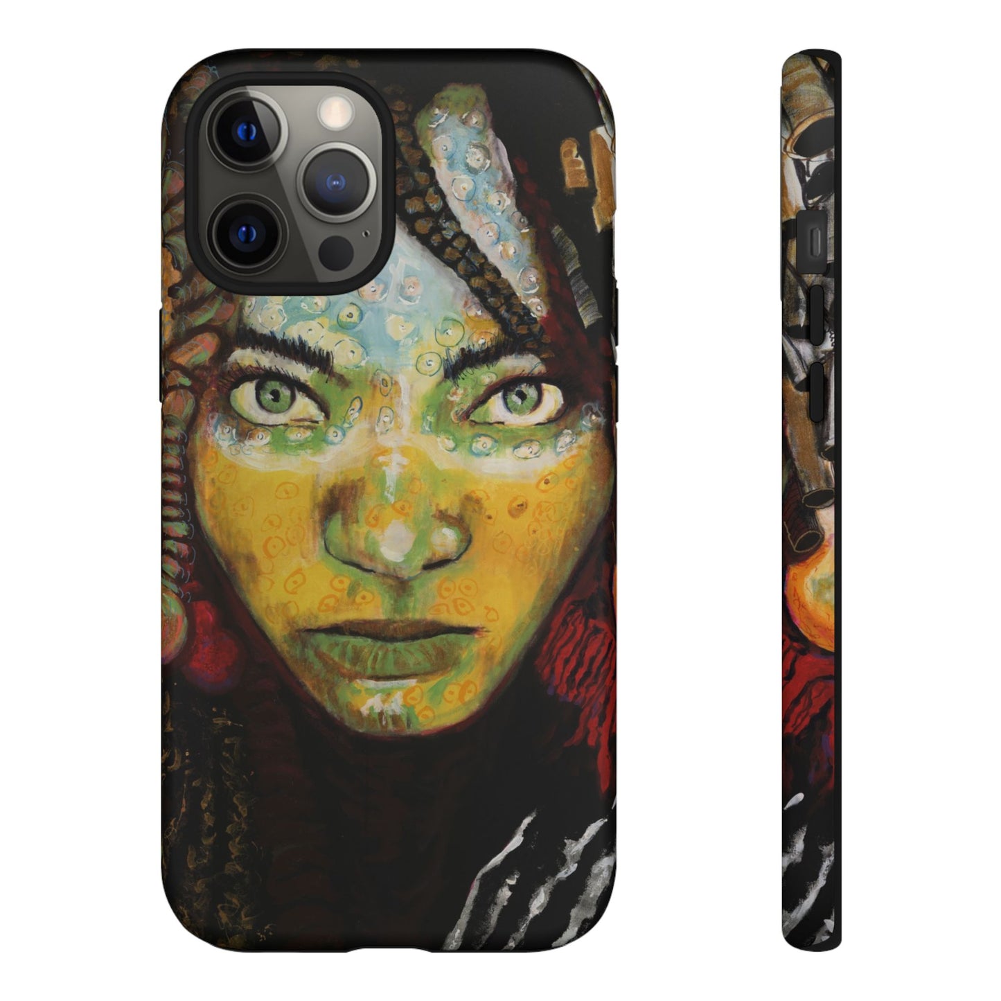 Artistic Tough Case - Unique Design for Bold Personalities- From Africa to America the Sisters Image