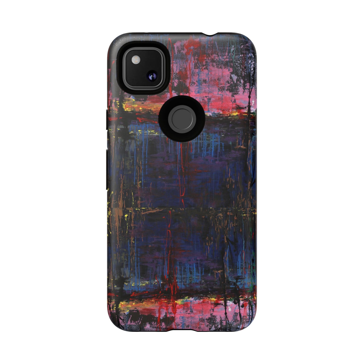 Artistic Tough Cases - Colorful Abstract Phone Case for Creative Souls- Illumination Image
