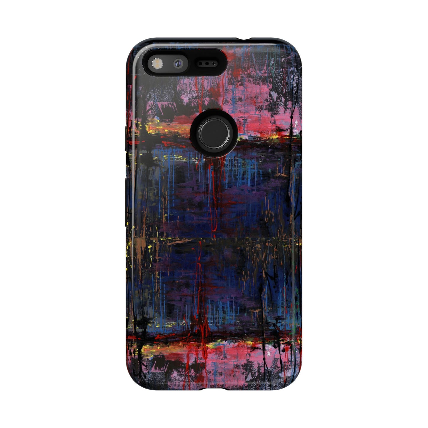 Artistic Tough Cases - Colorful Abstract Phone Case for Creative Souls- Illumination Image