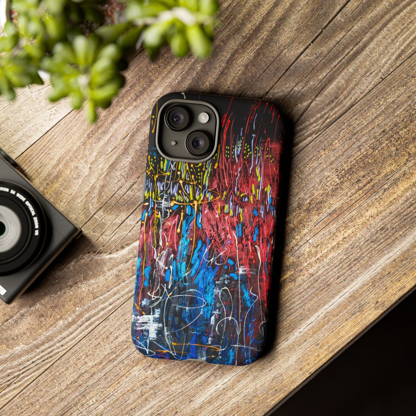 Vibrant Tough Case-Passion of Life Image- Artistic Phone Cover for Bold Personalities