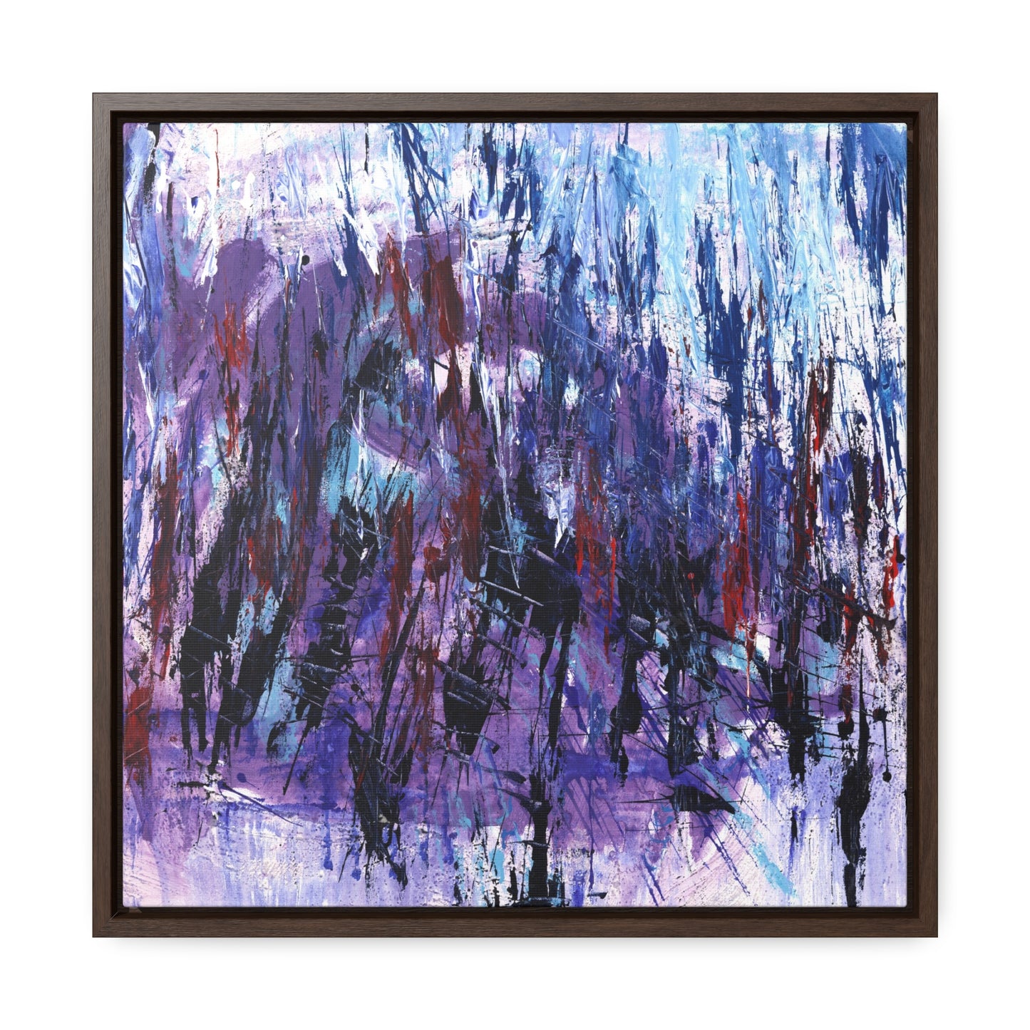 White Spring - Framed Canvas Print
