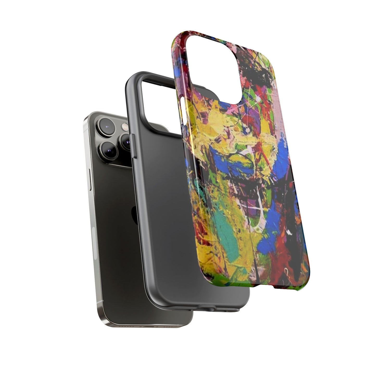 Vibrant Abstract Phone Case - Tough Cases for Bold Individuals