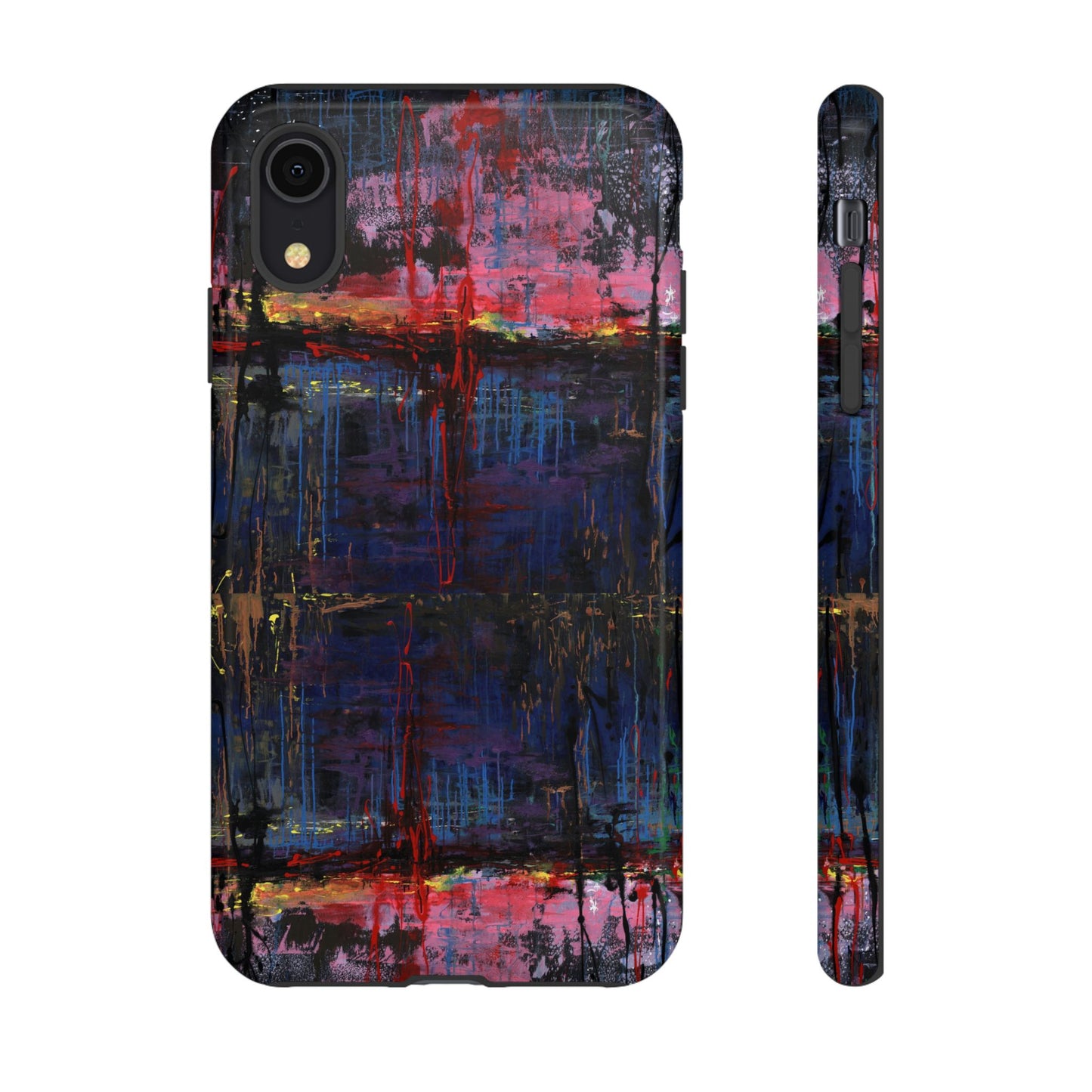 Artistic Tough Cases - Colorful Abstract Phone Case for Creative Souls- Illumination Image