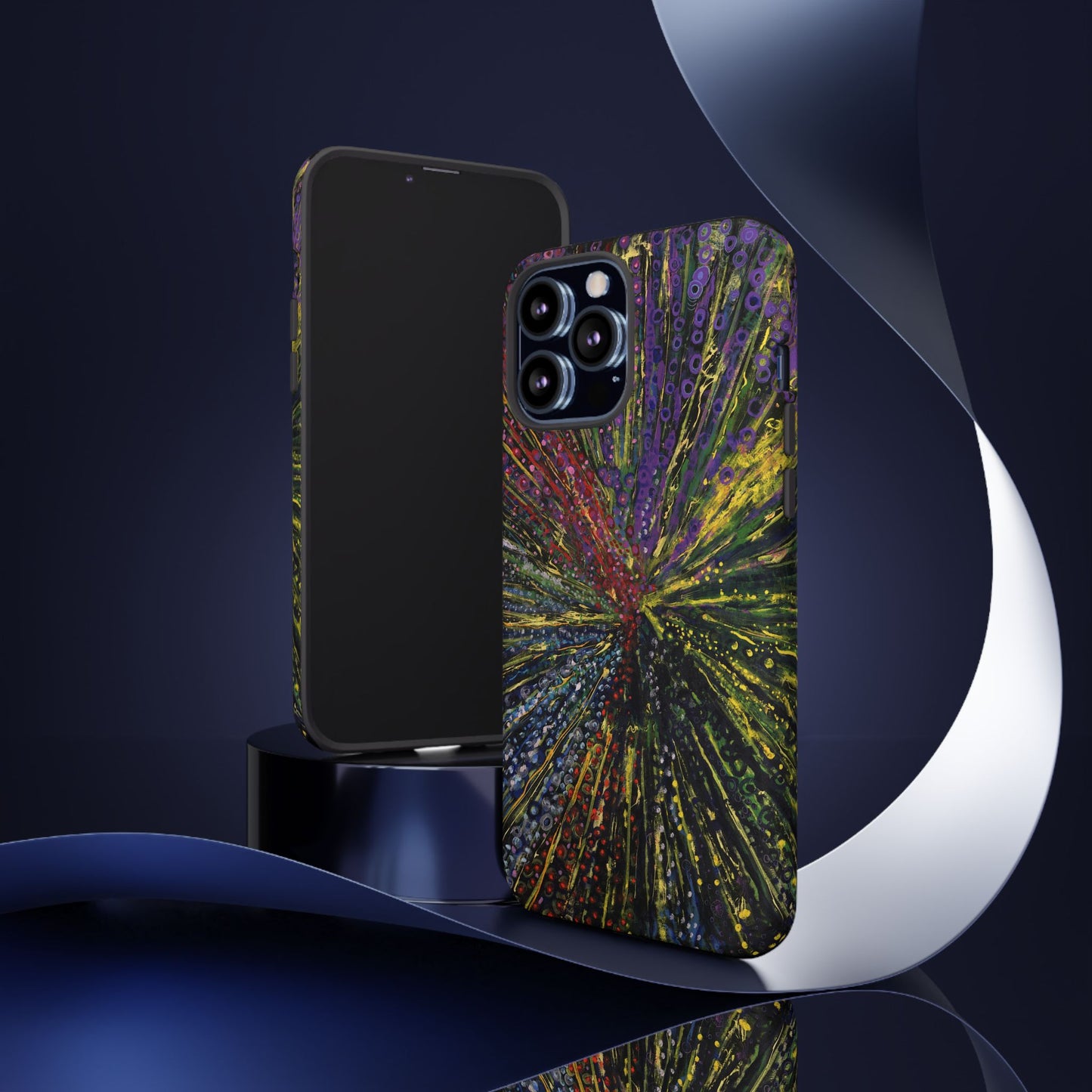 Stylish Abstract Phone Case for Trendsetters - The Last Dance Image