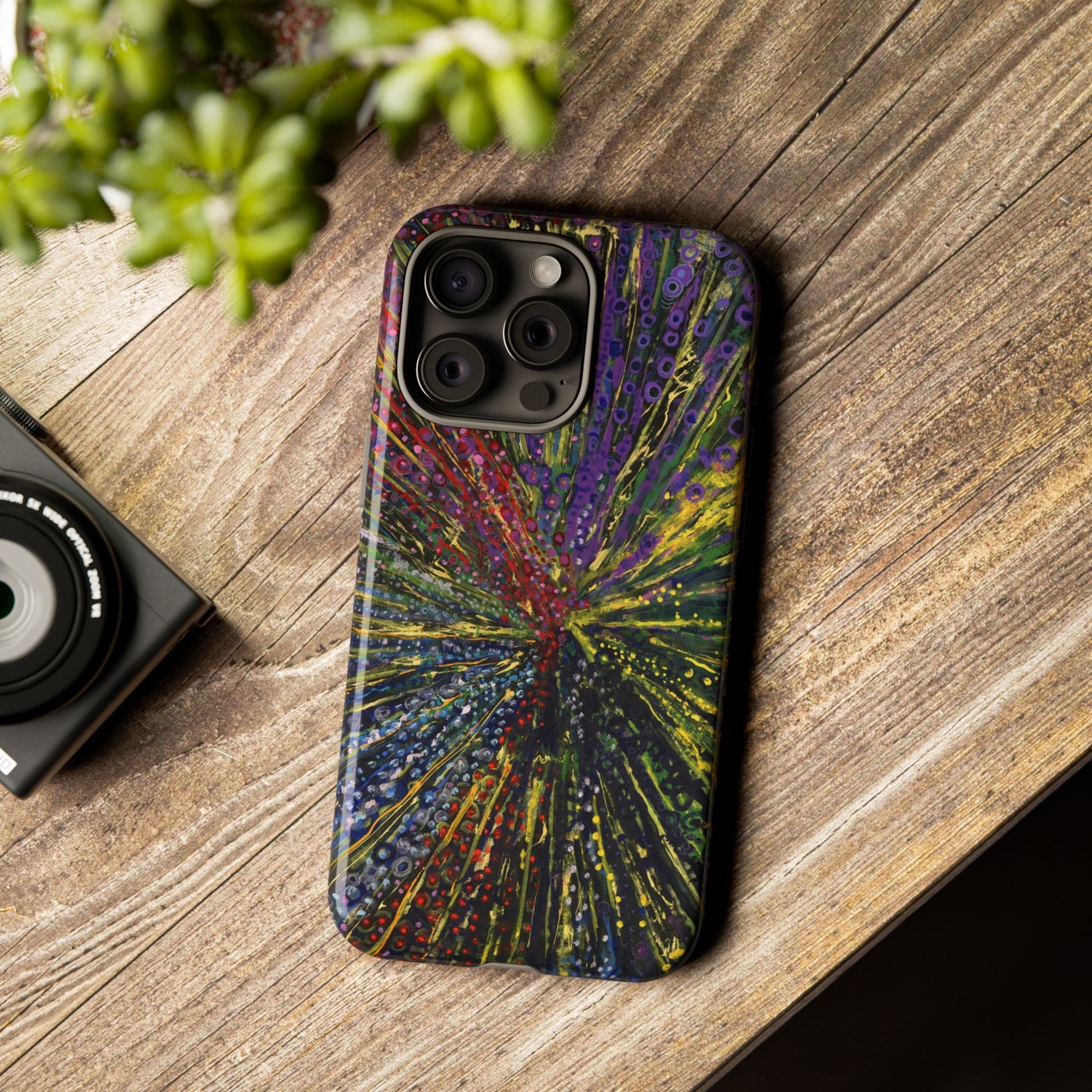 Stylish Abstract Phone Case for Trendsetters - The Last Dance Image