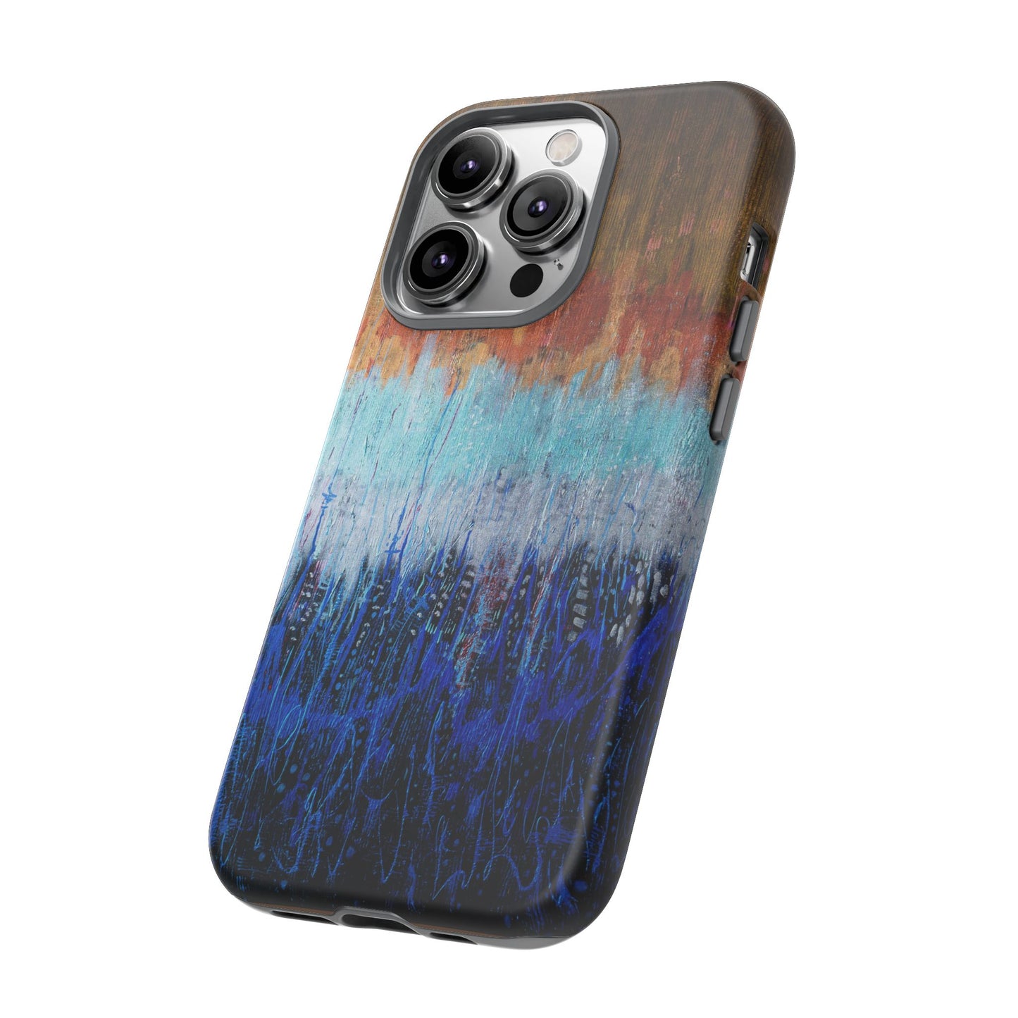 Artistic Tough iPhone Case - Colorful Abstract Design