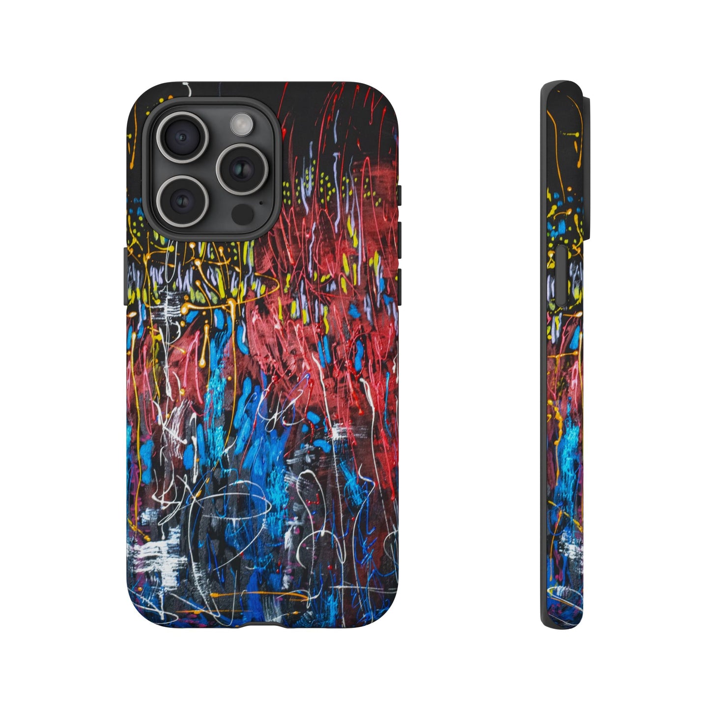 Vibrant Tough Case-Passion of Life Image- Artistic Phone Cover for Bold Personalities