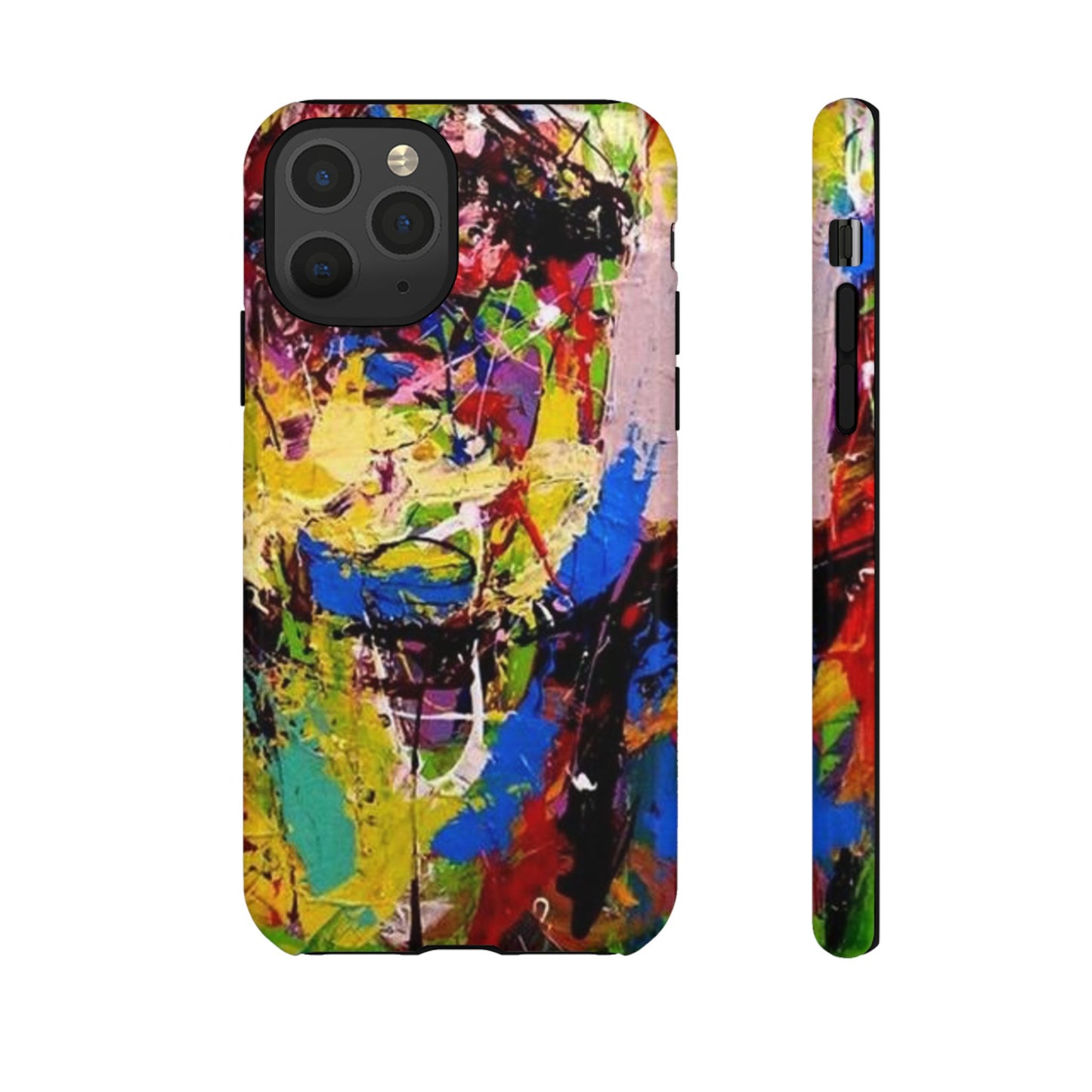 Vibrant Abstract Phone Case - Tough Cases for Bold Individuals