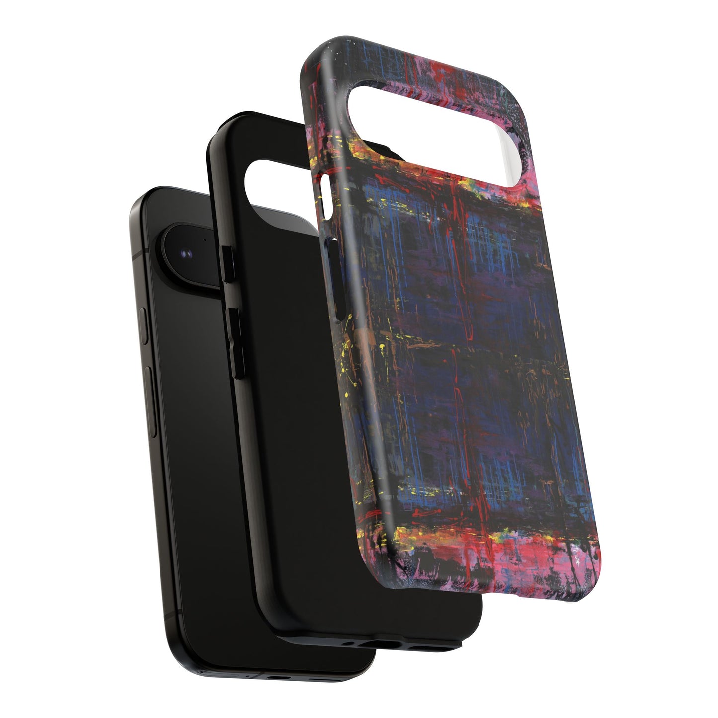 Artistic Tough Cases - Colorful Abstract Phone Case for Creative Souls- Illumination Image
