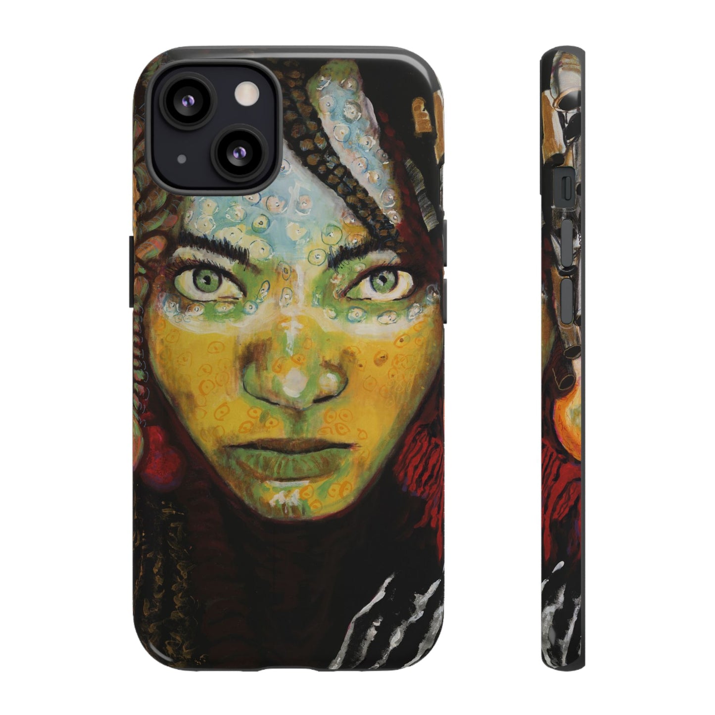 Artistic Tough Case - Unique Design for Bold Personalities- From Africa to America the Sisters Image