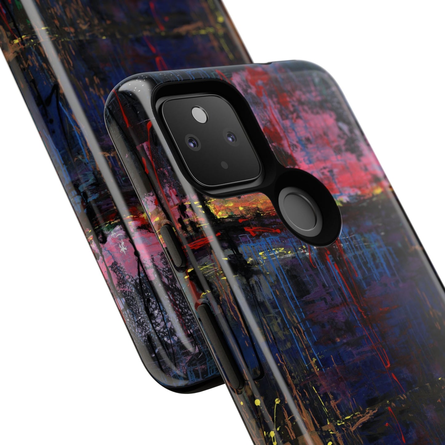 Artistic Tough Cases - Colorful Abstract Phone Case for Creative Souls- Illumination Image