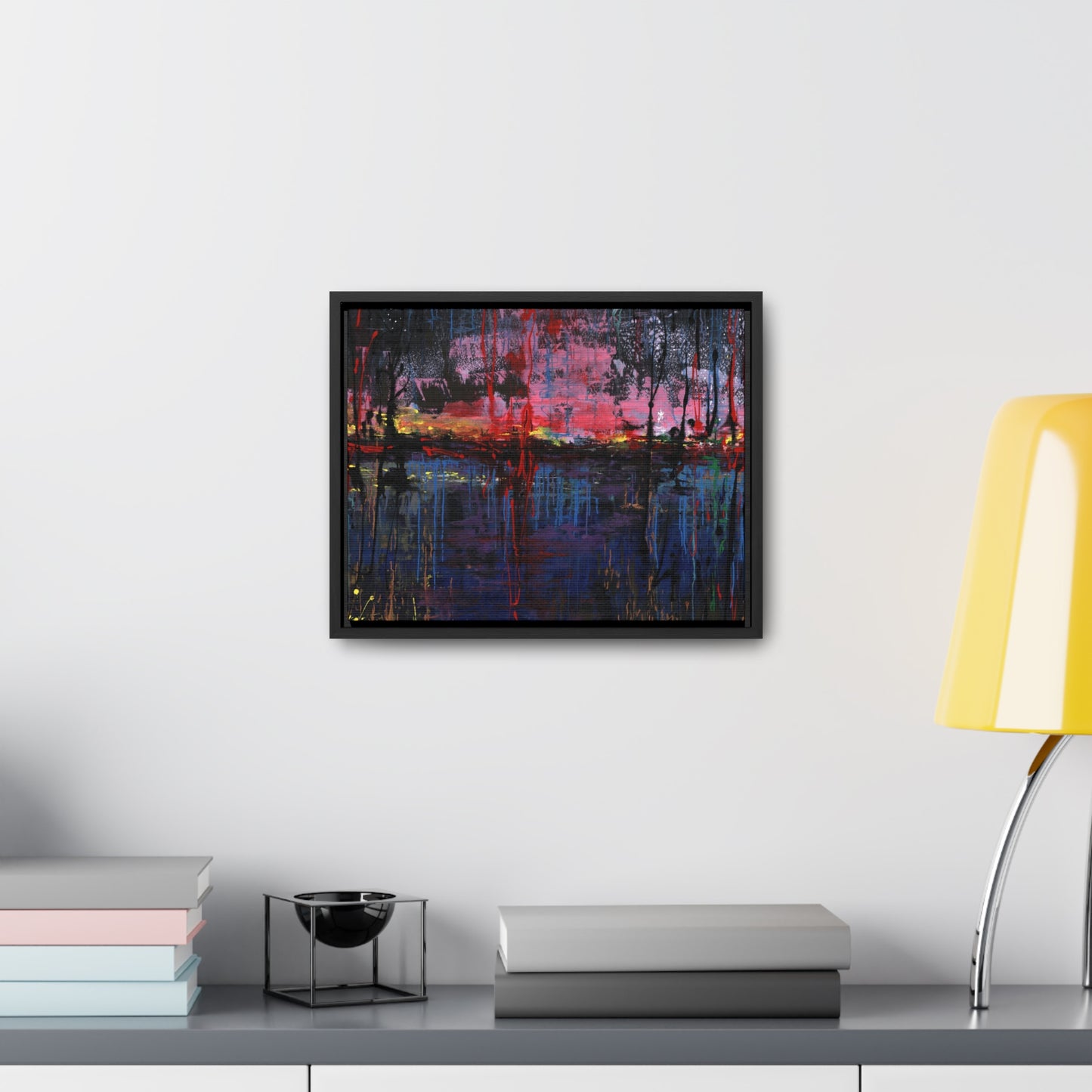 Illumination - Framed Canvas Print