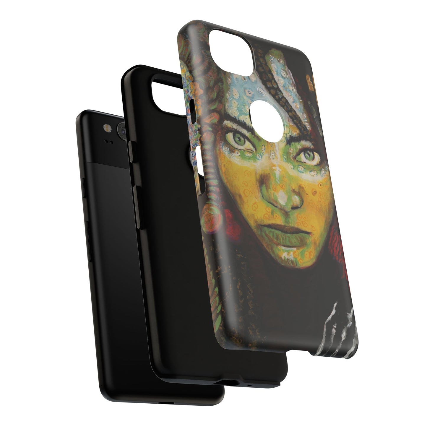 Artistic Tough Case - Unique Design for Bold Personalities- From Africa to America the Sisters Image