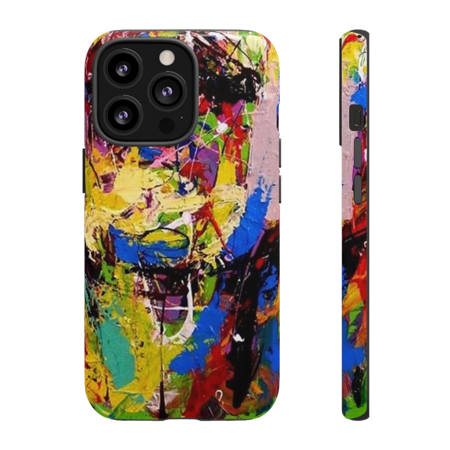 Vibrant Abstract Phone Case - Tough Cases for Bold Individuals