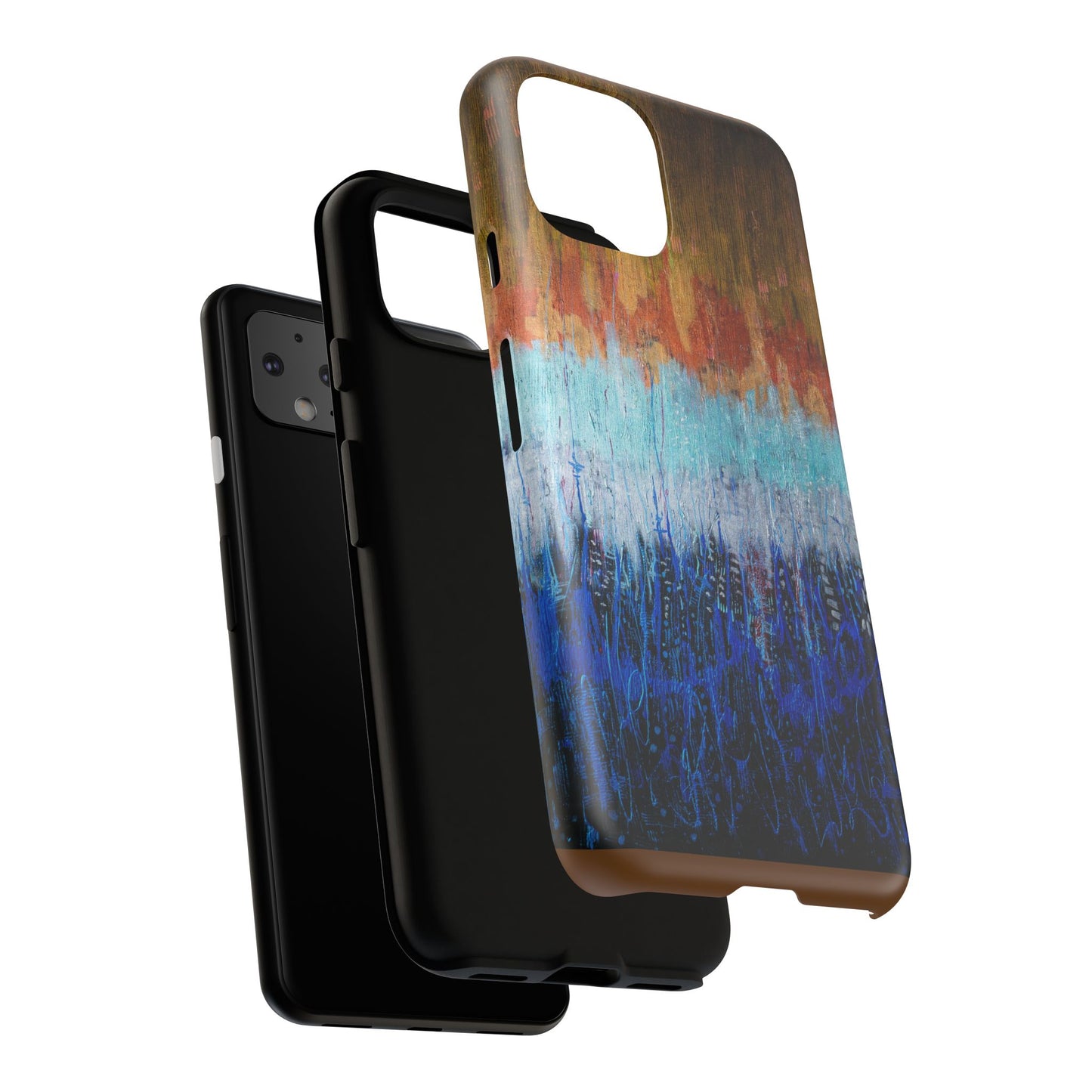 Artistic Tough iPhone Case - Colorful Abstract Design