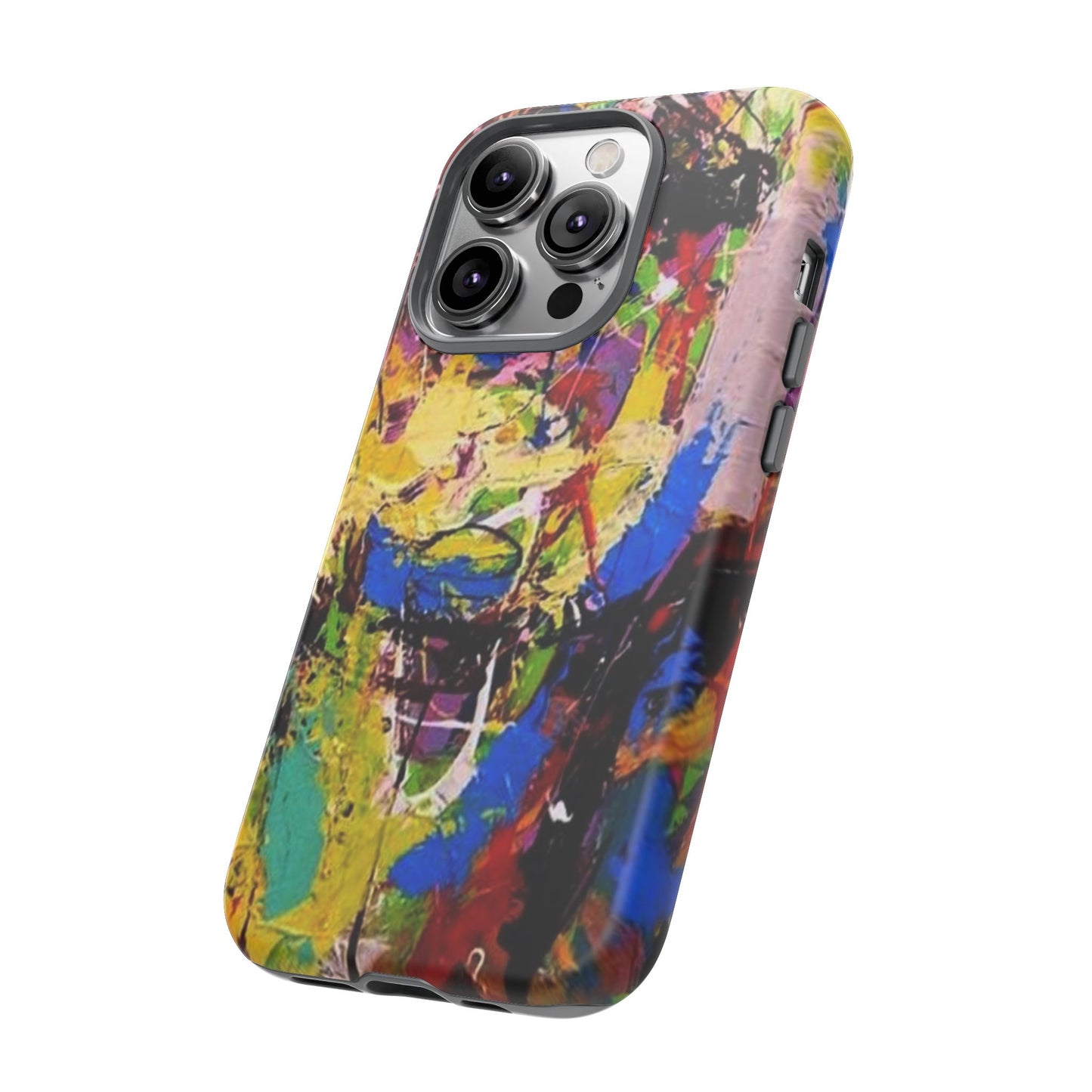 Vibrant Abstract Phone Case - Tough Cases for Bold Individuals