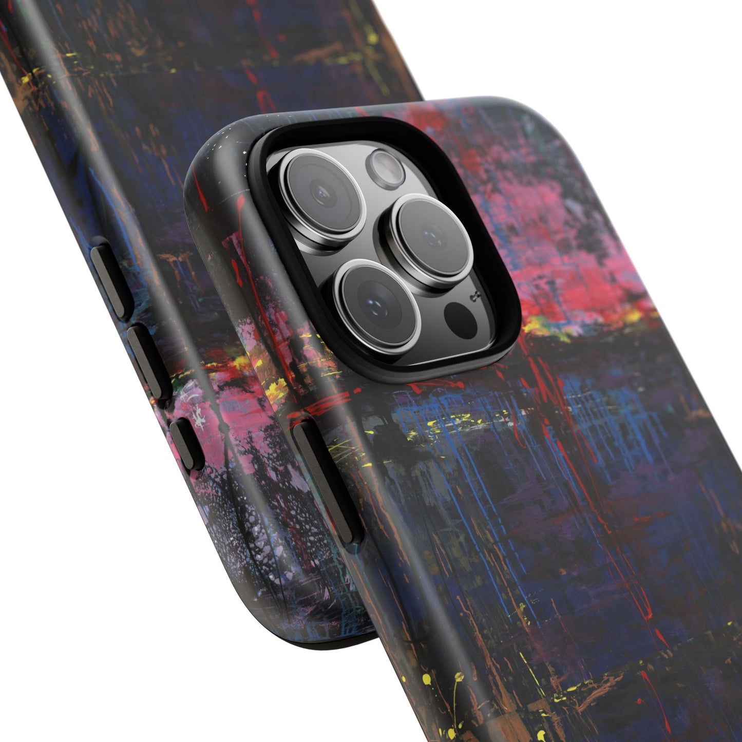 Artistic Tough Cases - Colorful Abstract Phone Case for Creative Souls- Illumination Image