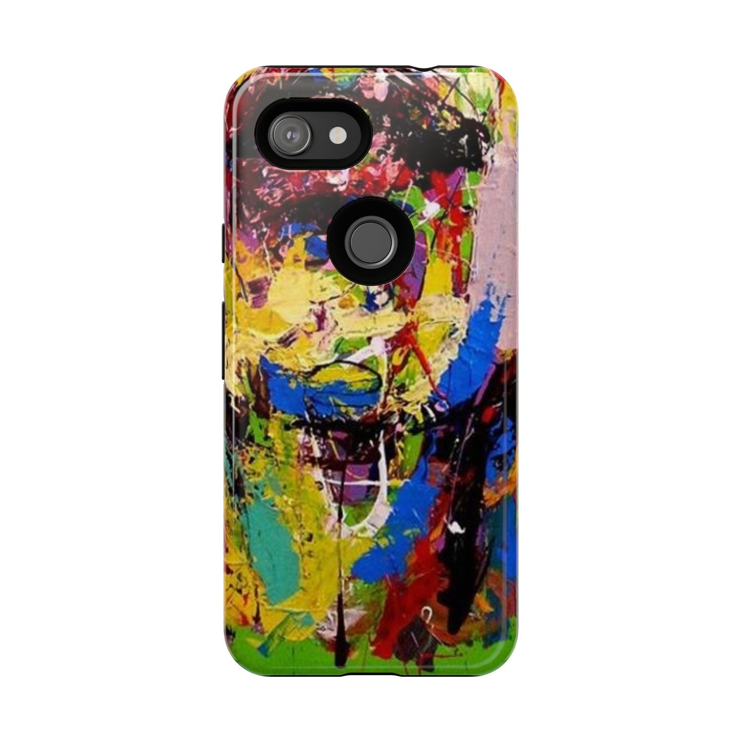 Vibrant Abstract Phone Case - Tough Cases for Bold Individuals