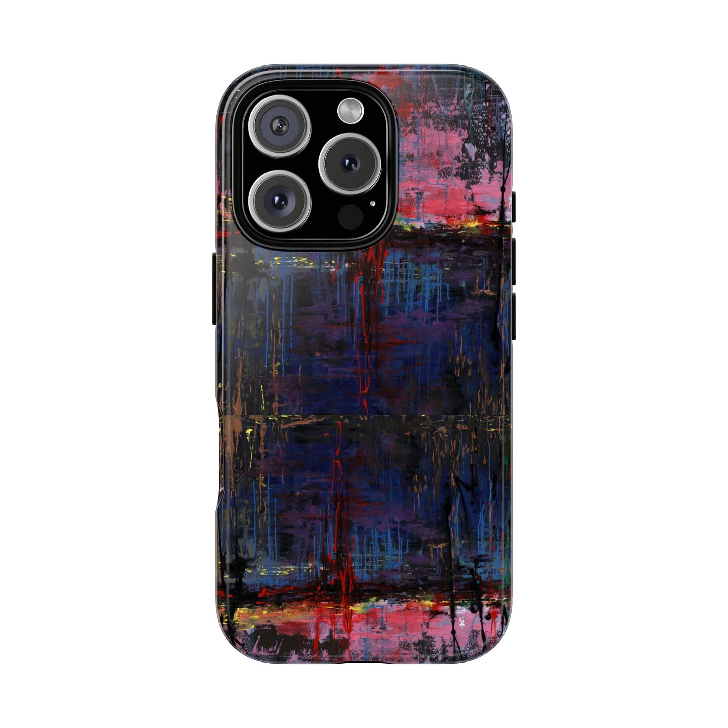 Artistic Tough Cases - Colorful Abstract Phone Case for Creative Souls- Illumination Image