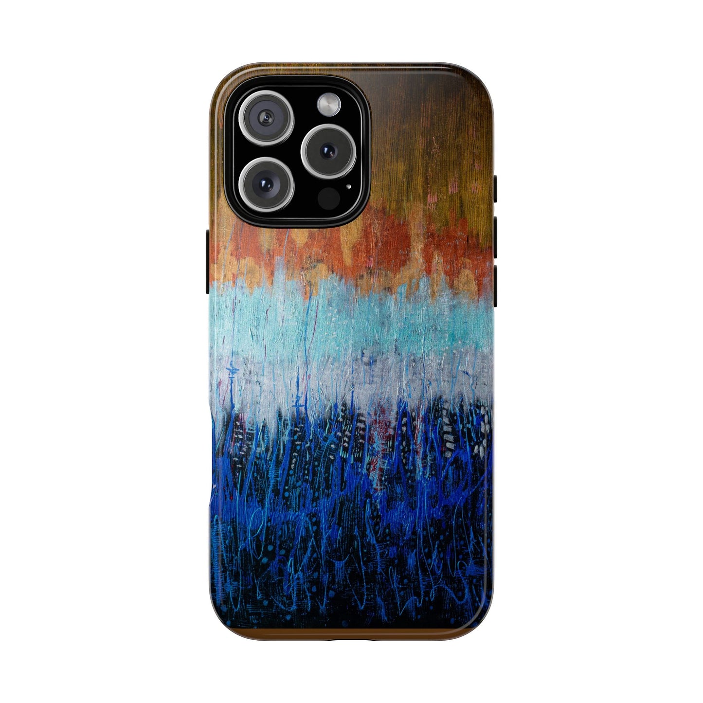 Artistic Tough iPhone Case - Colorful Abstract Design