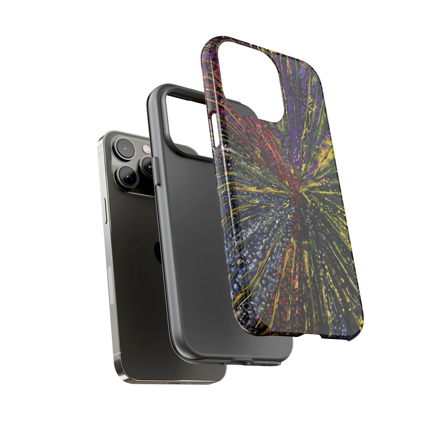 Stylish Abstract Phone Case for Trendsetters - The Last Dance Image