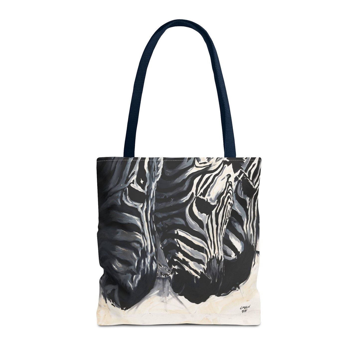 The Baby Zebras Image- Tote Bag