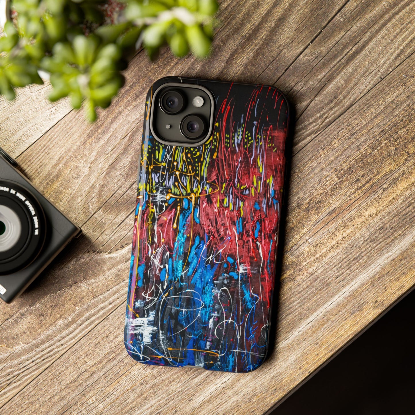 Vibrant Tough Case-Passion of Life Image- Artistic Phone Cover for Bold Personalities