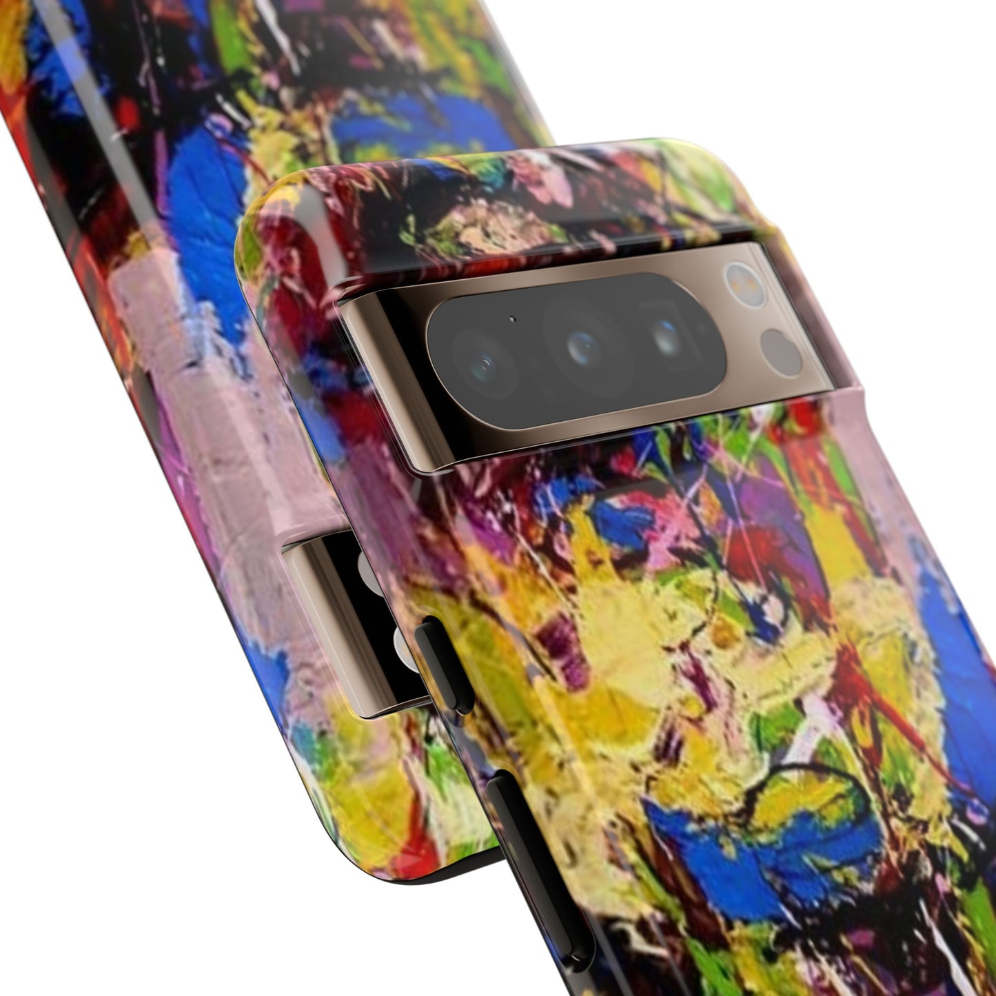 Vibrant Abstract Phone Case - Tough Cases for Bold Individuals