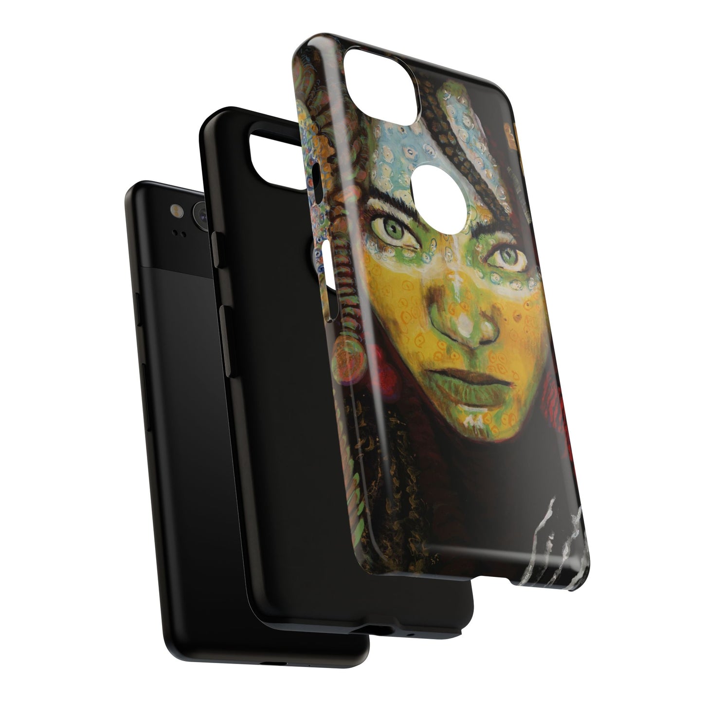 Artistic Tough Case - Unique Design for Bold Personalities- From Africa to America the Sisters Image