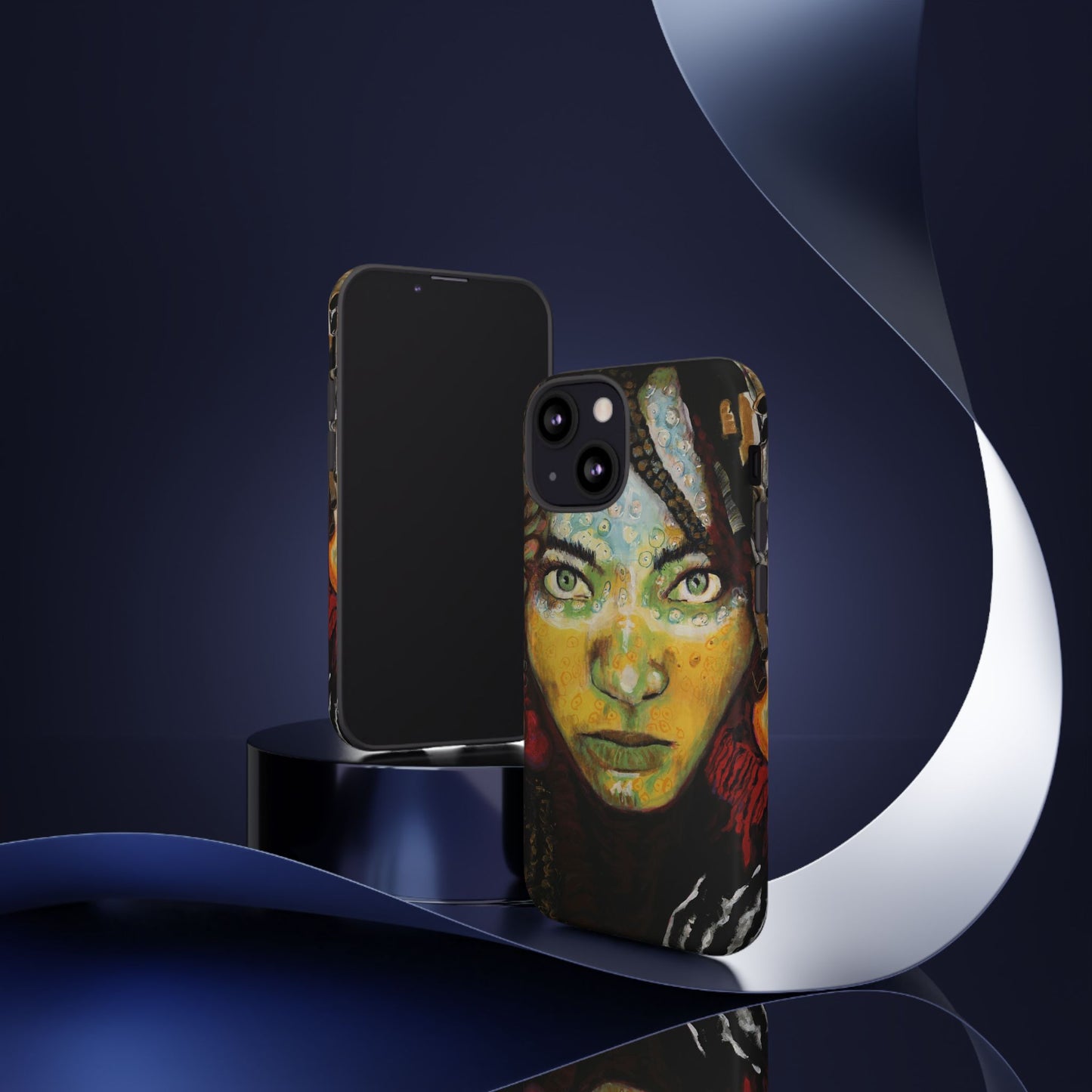 Artistic Tough Case - Unique Design for Bold Personalities- From Africa to America the Sisters Image