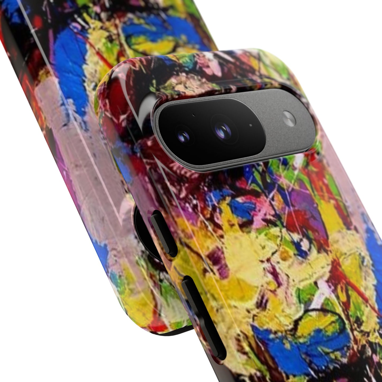 Vibrant Abstract Phone Case - Tough Cases for Bold Individuals
