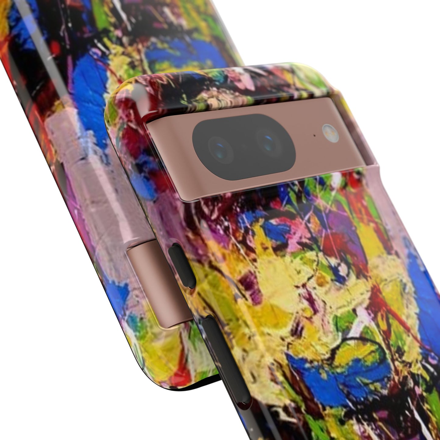 Vibrant Abstract Phone Case - Tough Cases for Bold Individuals