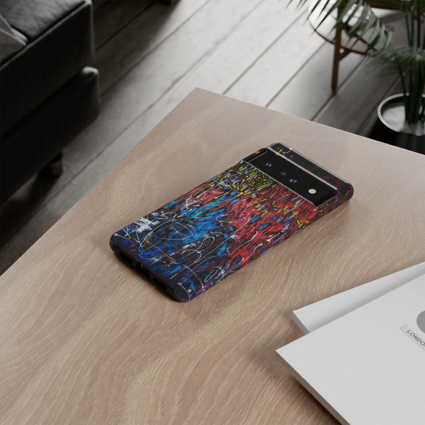 Vibrant Tough Case-Passion of Life Image- Artistic Phone Cover for Bold Personalities