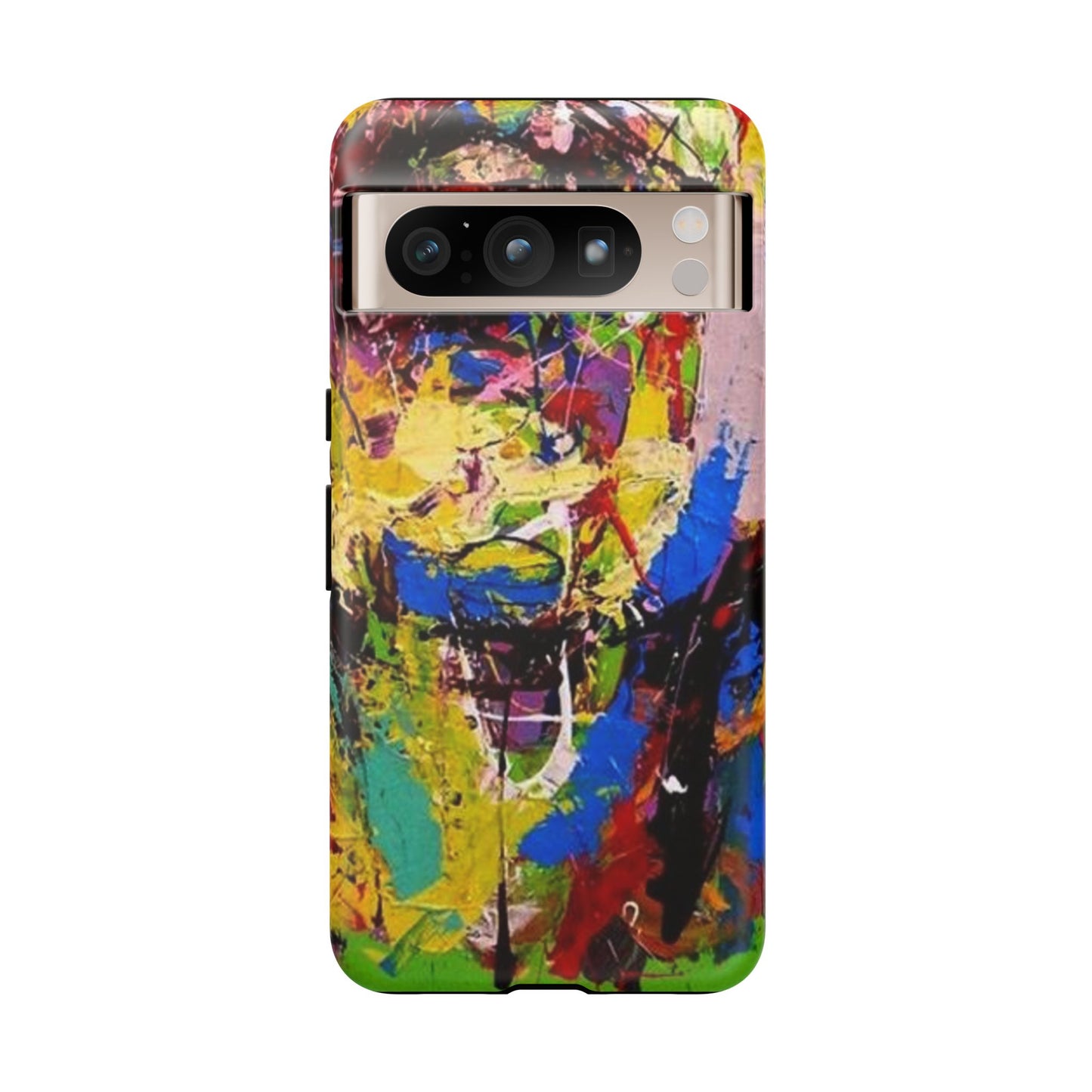 Vibrant Abstract Phone Case - Tough Cases for Bold Individuals
