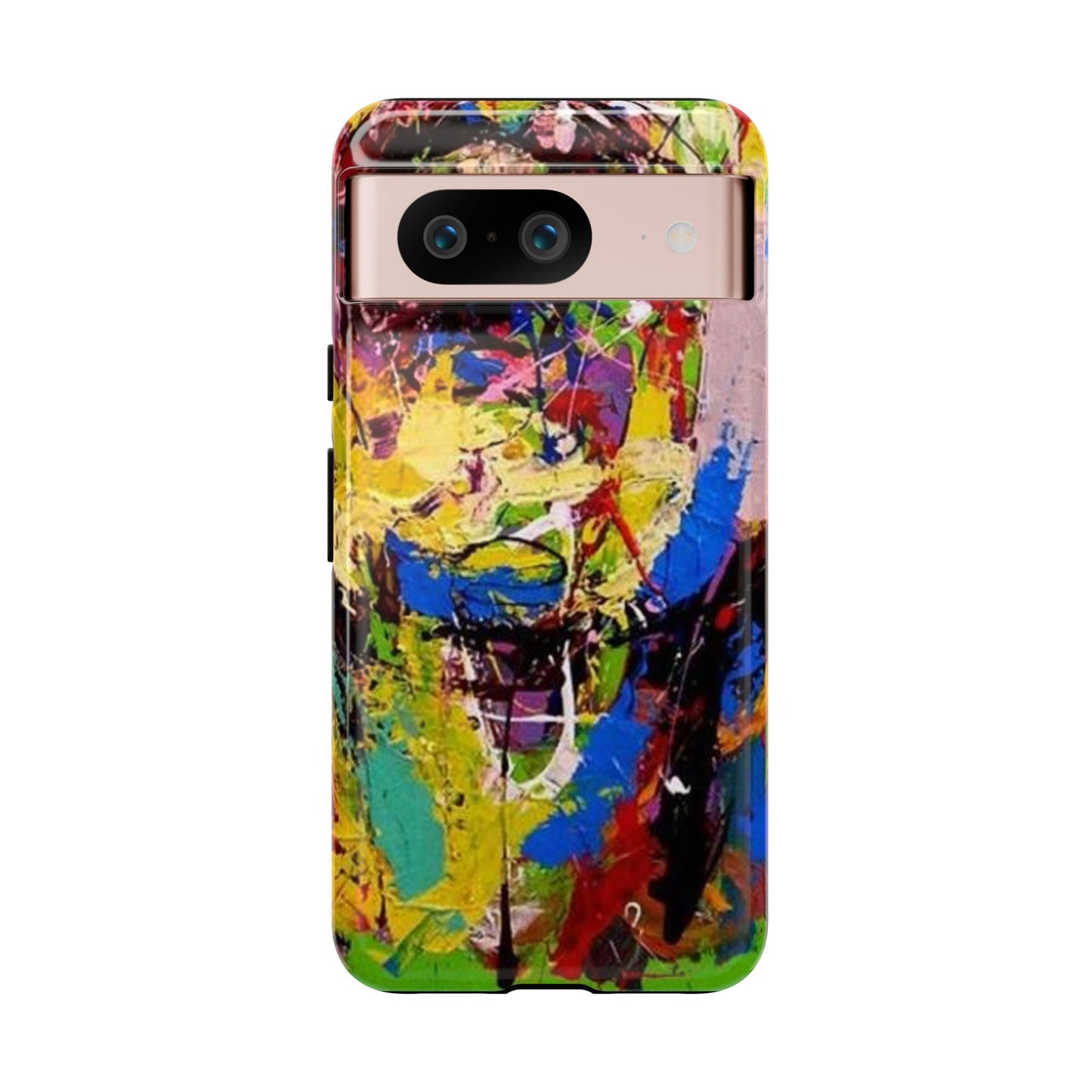 Vibrant Abstract Phone Case - Tough Cases for Bold Individuals