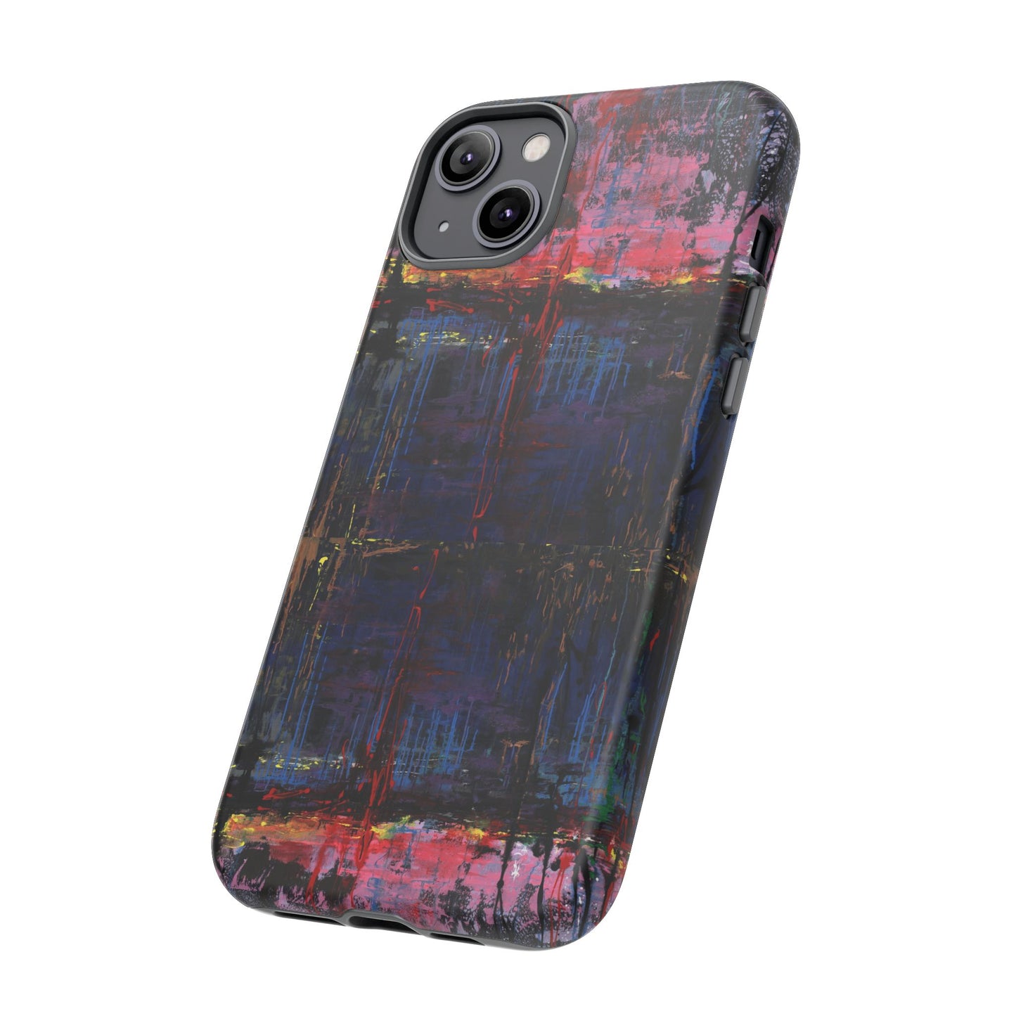Artistic Tough Cases - Colorful Abstract Phone Case for Creative Souls- Illumination Image