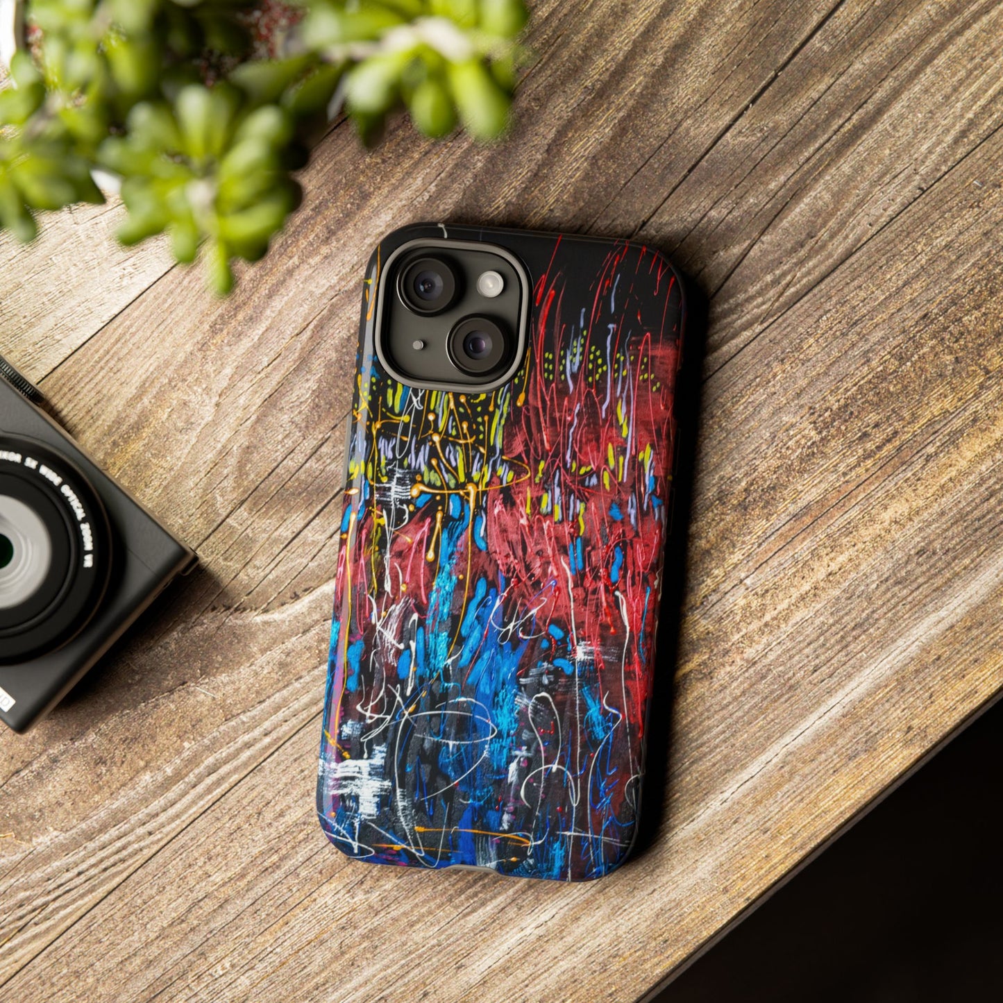 Vibrant Tough Case-Passion of Life Image- Artistic Phone Cover for Bold Personalities