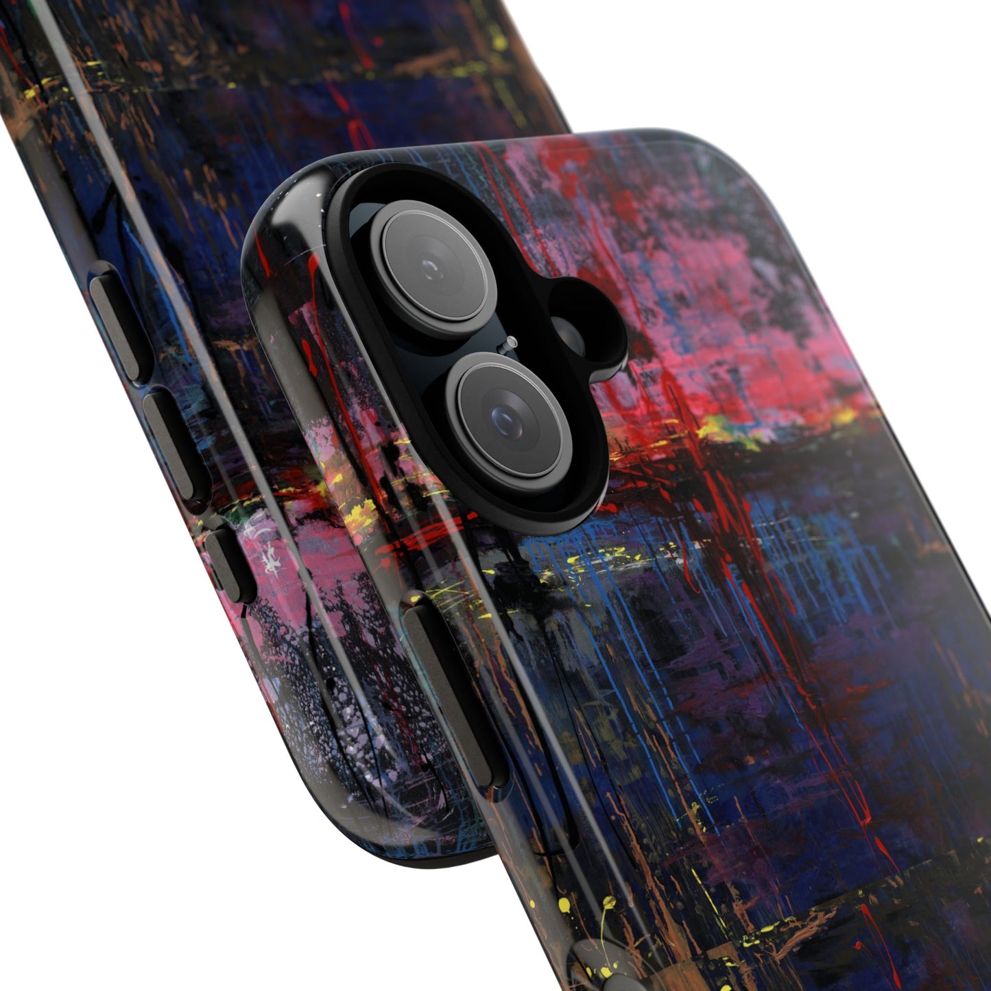 Artistic Tough Cases - Colorful Abstract Phone Case for Creative Souls- Illumination Image