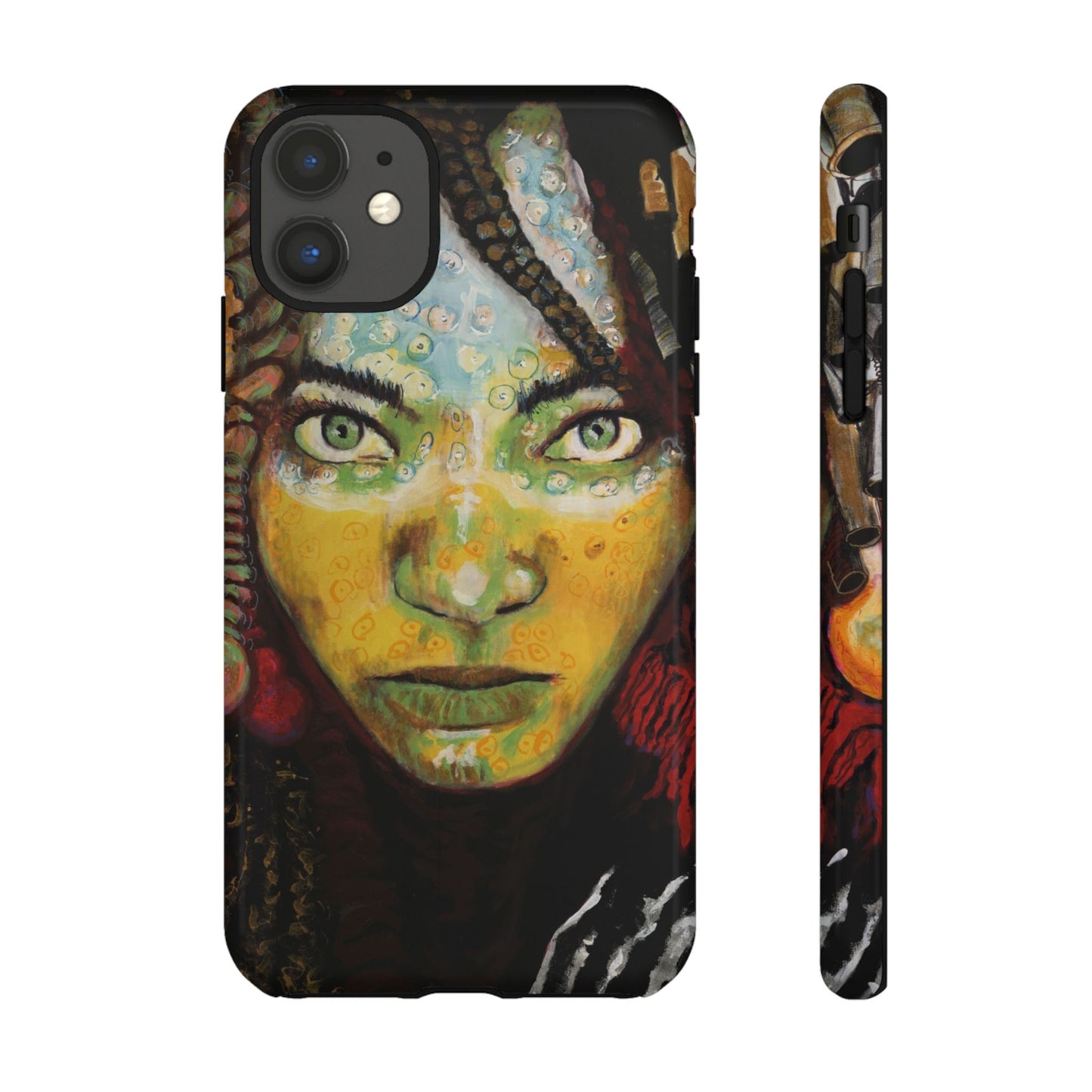 Artistic Tough Case - Unique Design for Bold Personalities- From Africa to America the Sisters Image