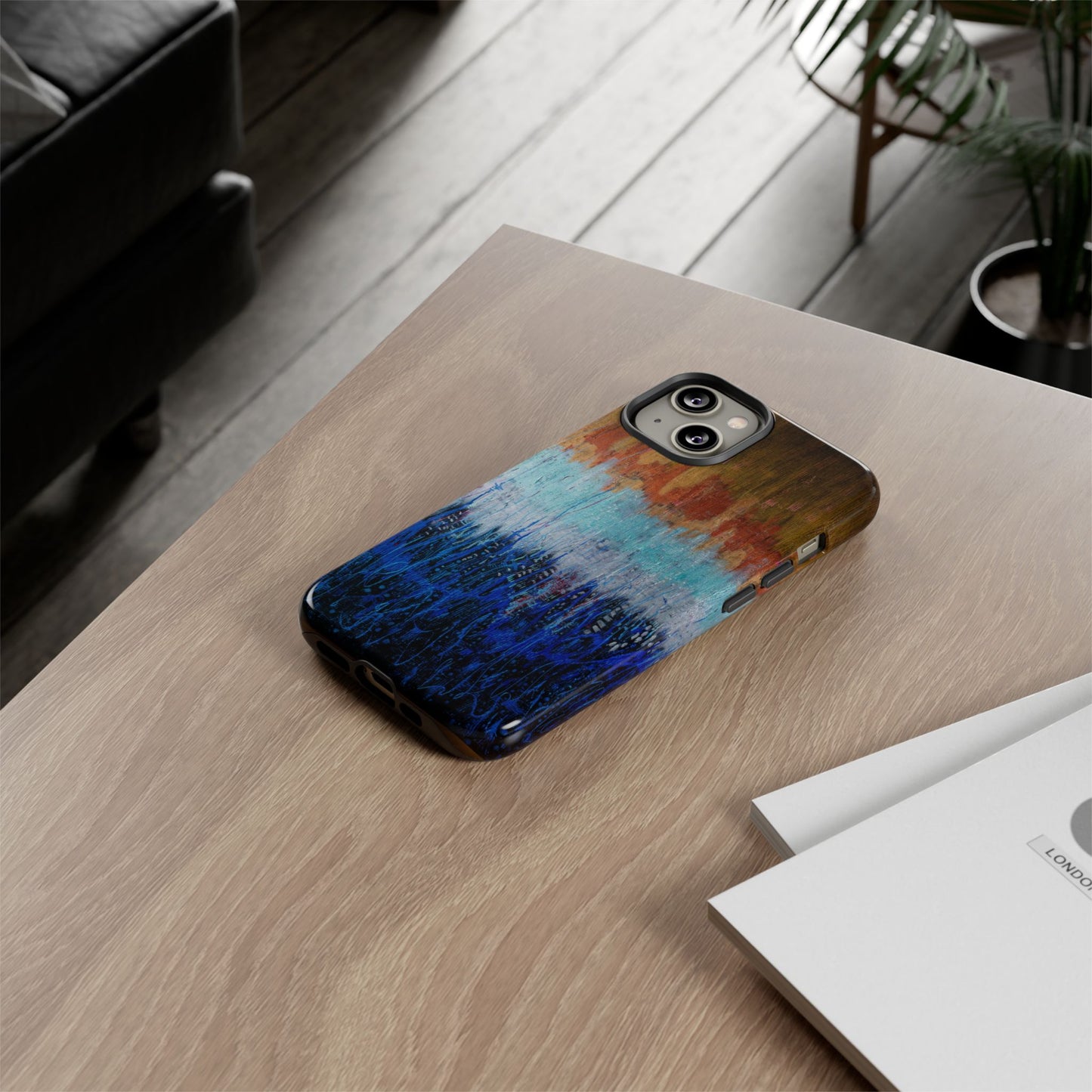 Artistic Tough iPhone Case - Colorful Abstract Design