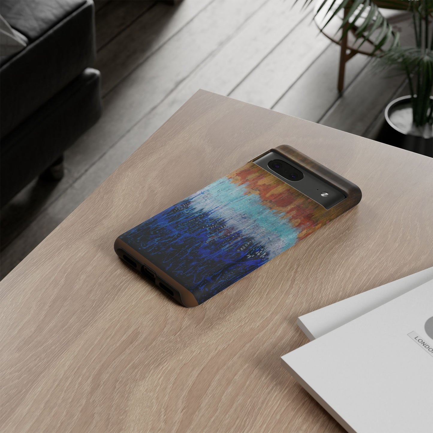 Artistic Tough iPhone Case - Colorful Abstract Design