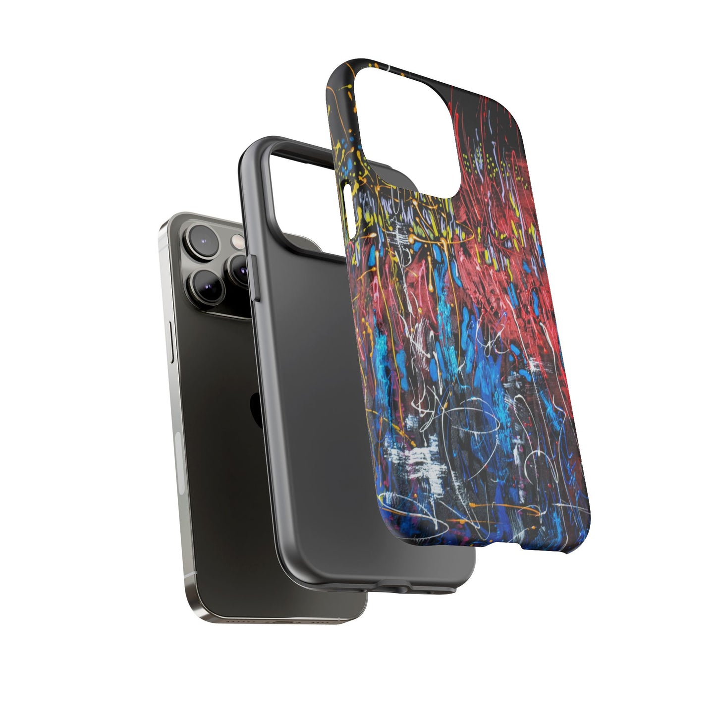 Vibrant Tough Case-Passion of Life Image- Artistic Phone Cover for Bold Personalities