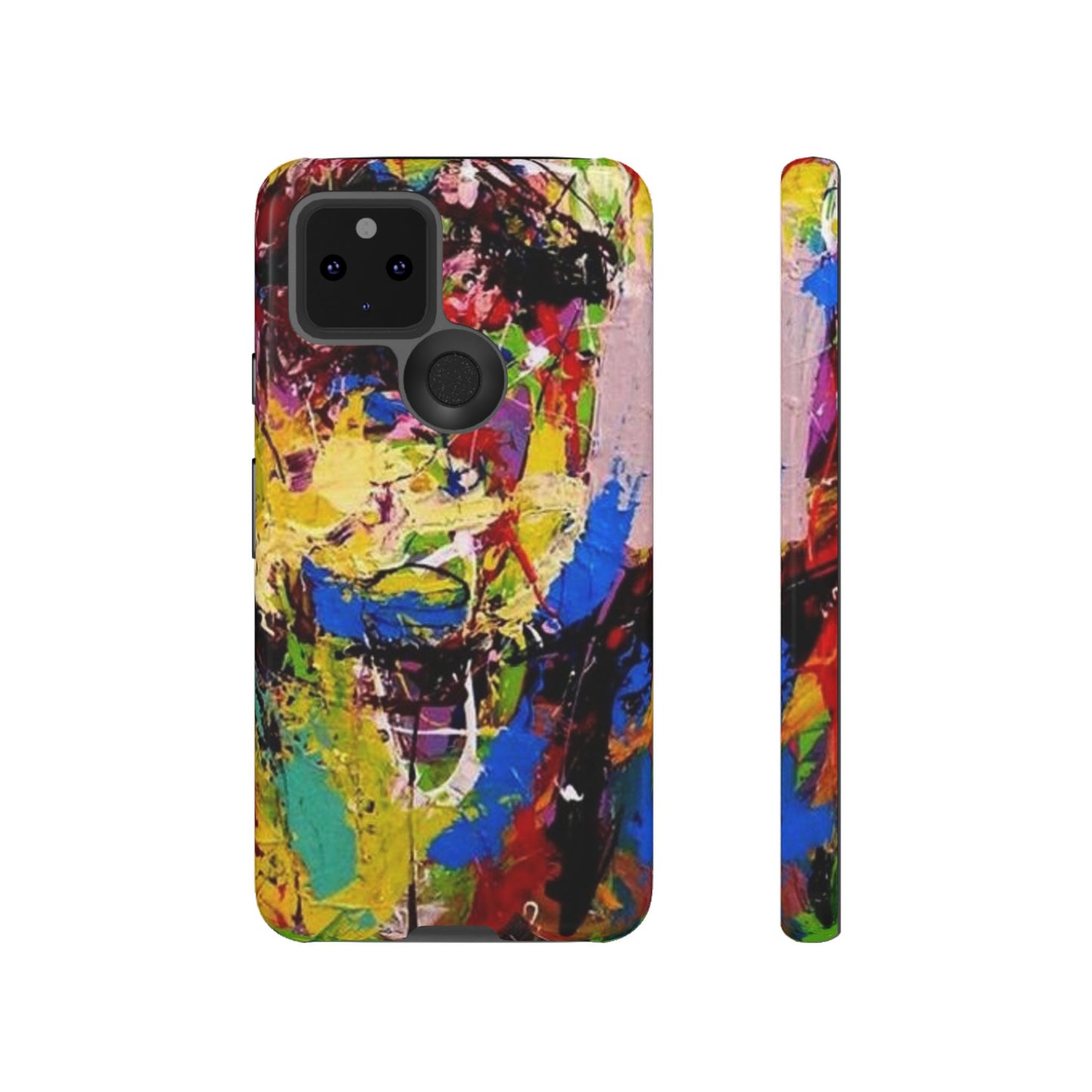 Vibrant Abstract Phone Case - Tough Cases for Bold Individuals