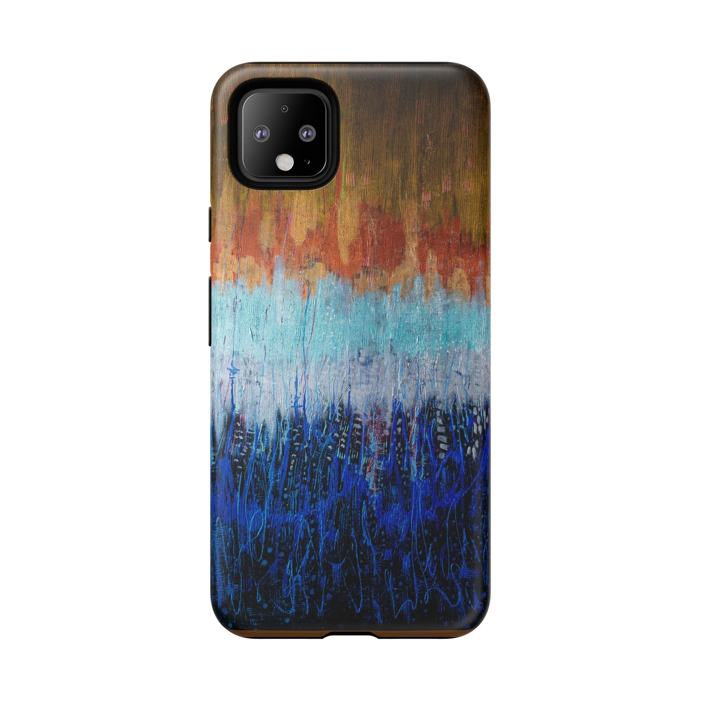 Artistic Tough iPhone Case - Colorful Abstract Design