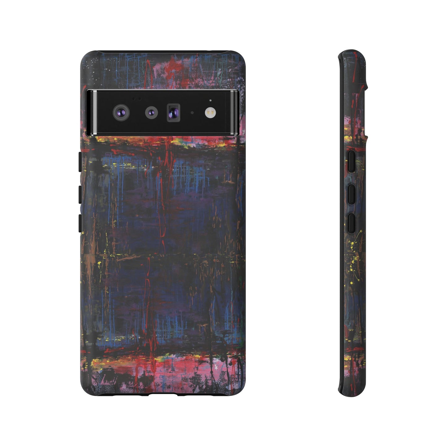 Artistic Tough Cases - Colorful Abstract Phone Case for Creative Souls- Illumination Image