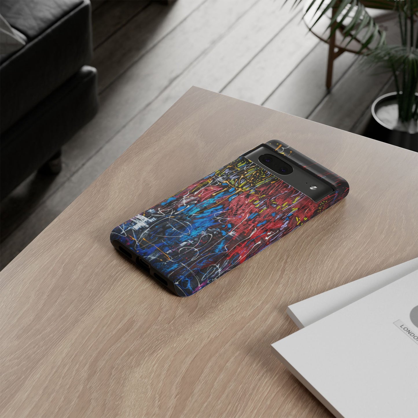 Vibrant Tough Case-Passion of Life Image- Artistic Phone Cover for Bold Personalities
