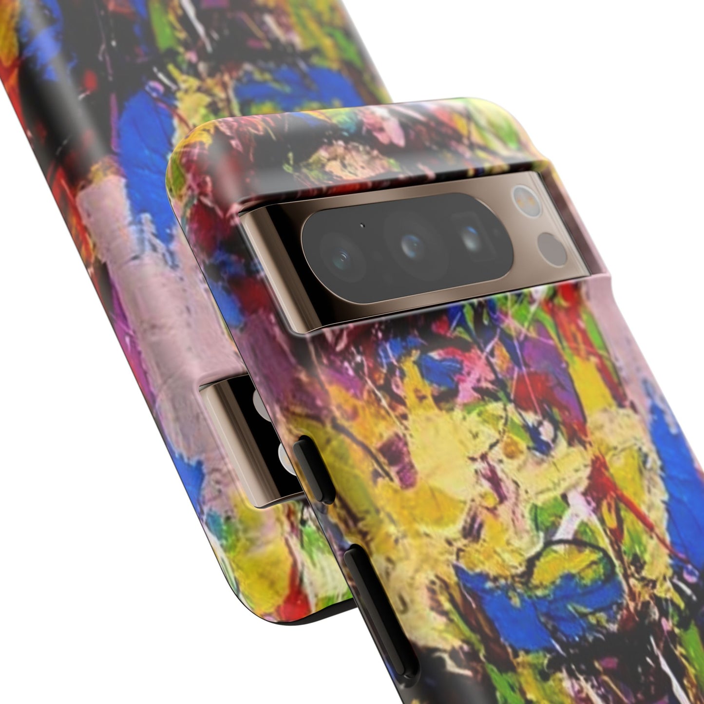 Vibrant Abstract Phone Case - Tough Cases for Bold Individuals