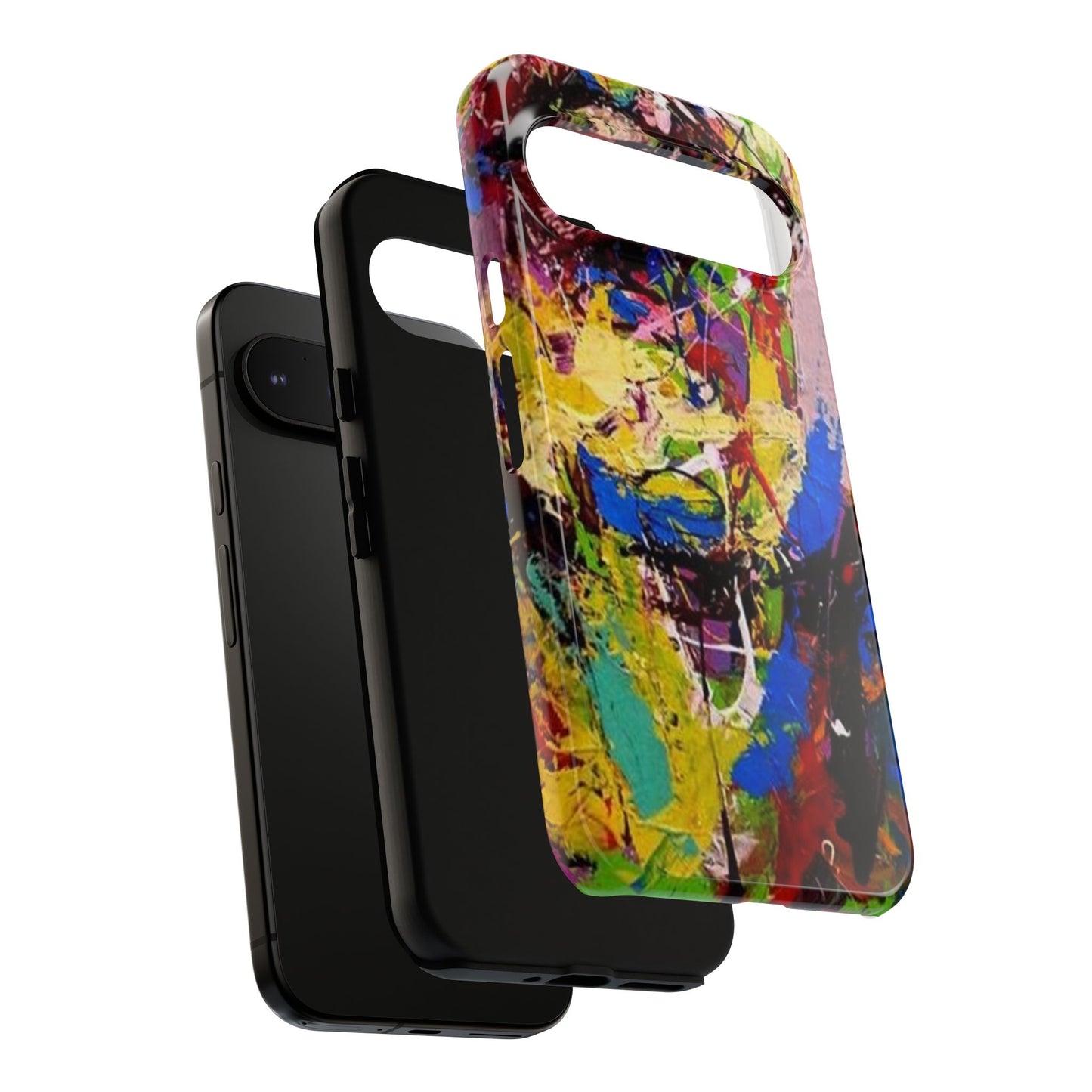 Vibrant Abstract Phone Case - Tough Cases for Bold Individuals